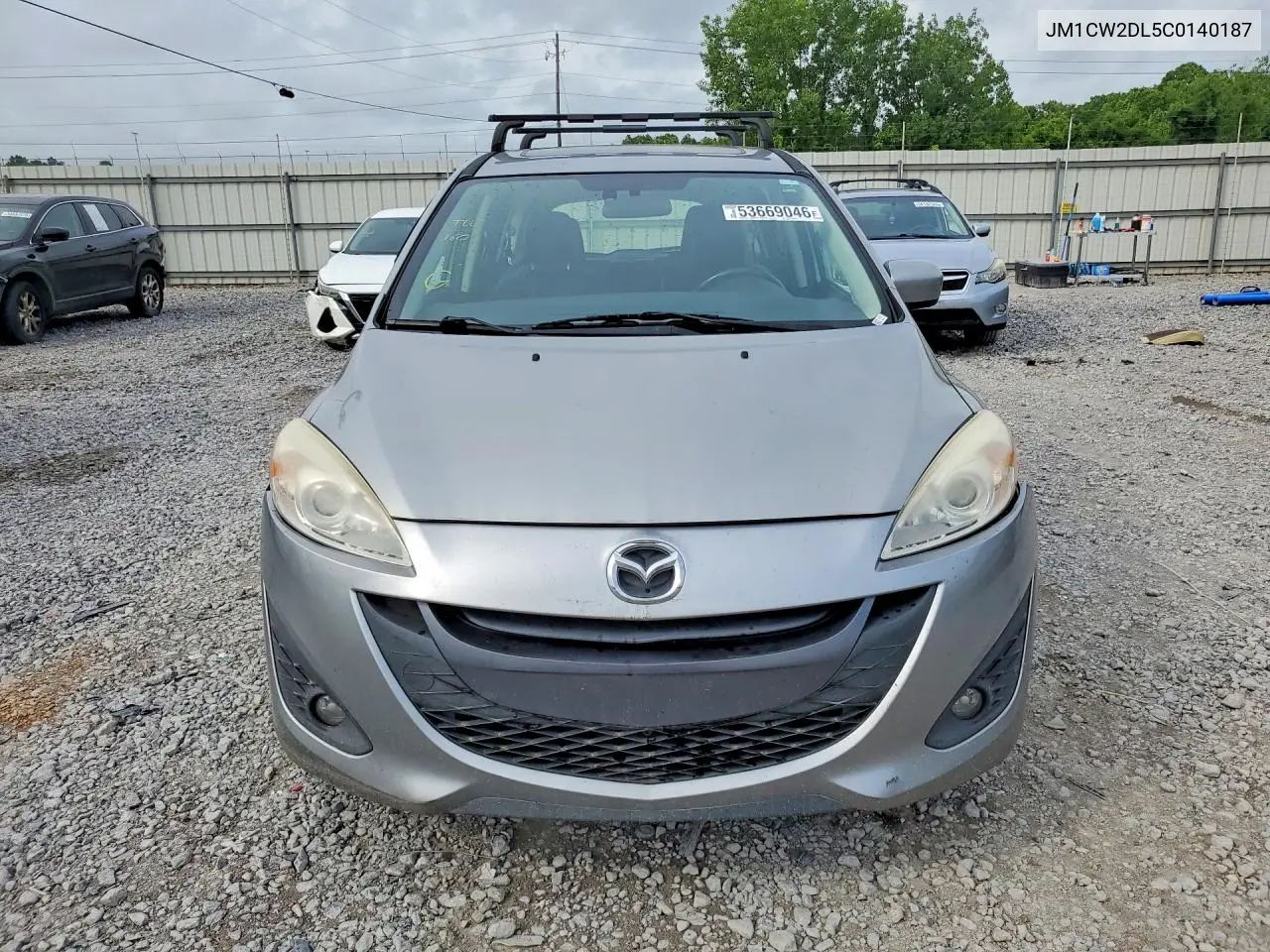 2012 Mazda 5 VIN: JM1CW2DL5C0140187 Lot: 53669046
