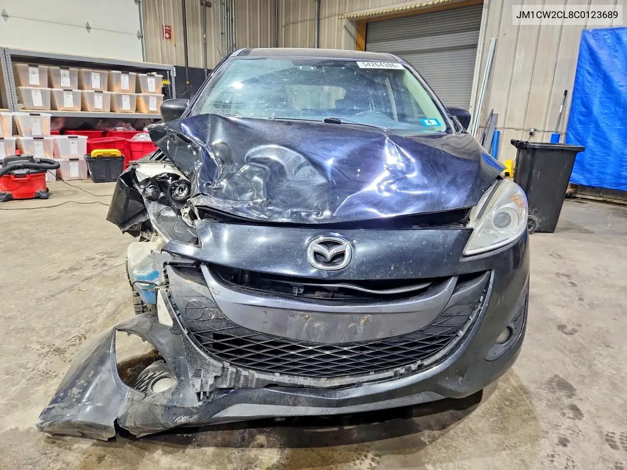 2012 Mazda 5 VIN: JM1CW2CL8C0123689 Lot: 54264386