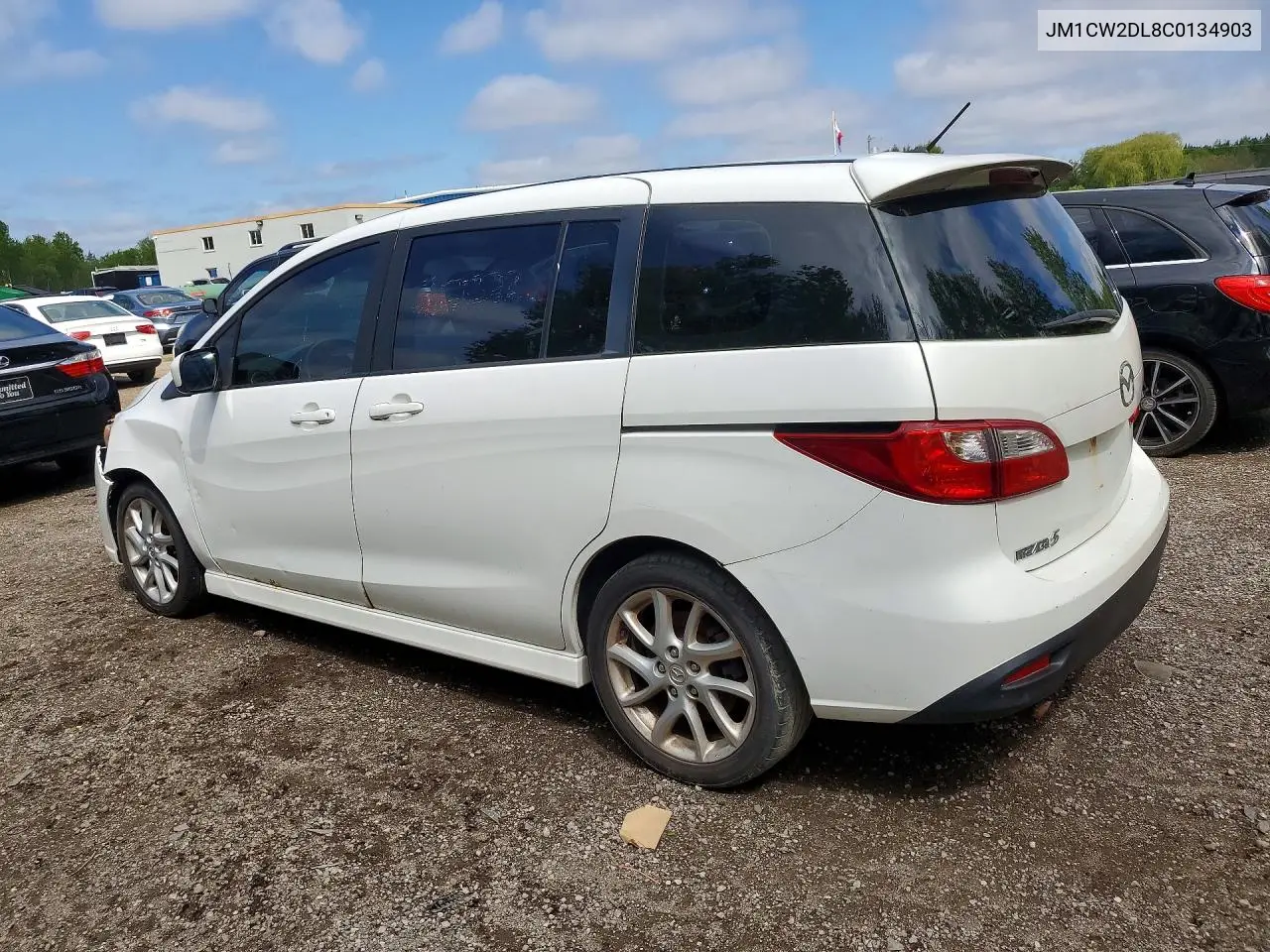 2012 Mazda 5 VIN: JM1CW2DL8C0134903 Lot: 54533306