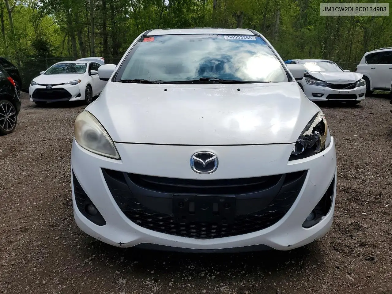 2012 Mazda 5 VIN: JM1CW2DL8C0134903 Lot: 54533306