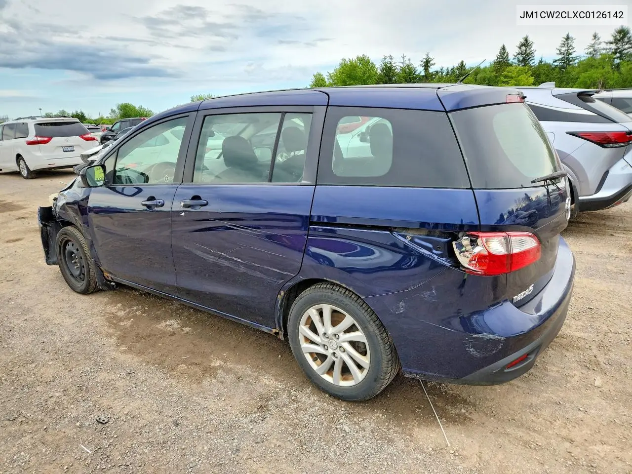 2012 Mazda 5 VIN: JM1CW2CLXC0126142 Lot: 55496766