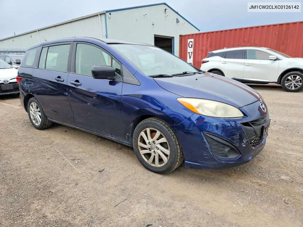 2012 Mazda 5 VIN: JM1CW2CLXC0126142 Lot: 55496766