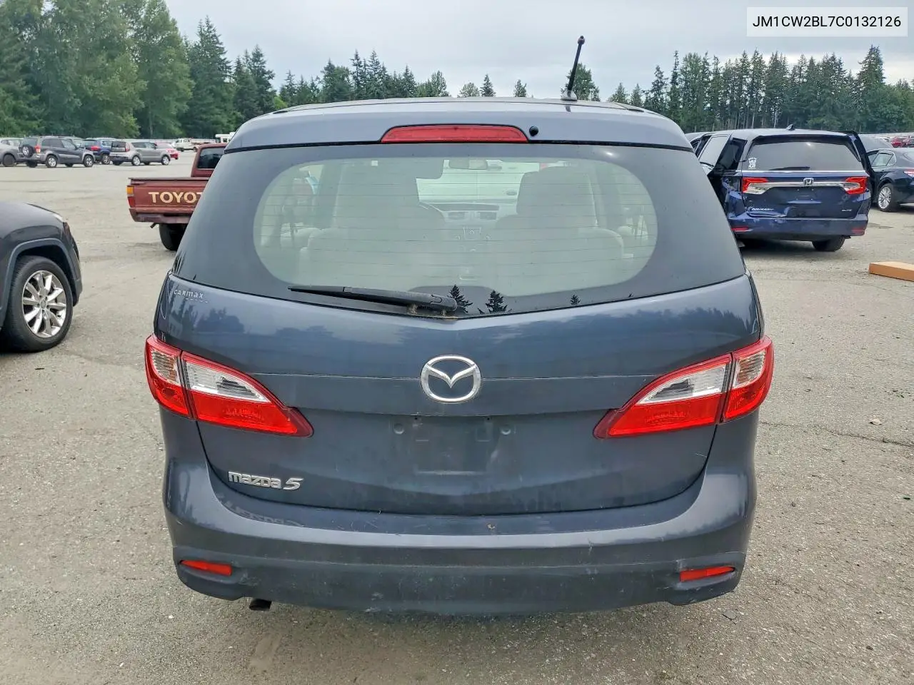 2012 Mazda 5 VIN: JM1CW2BL7C0132126 Lot: 56739286