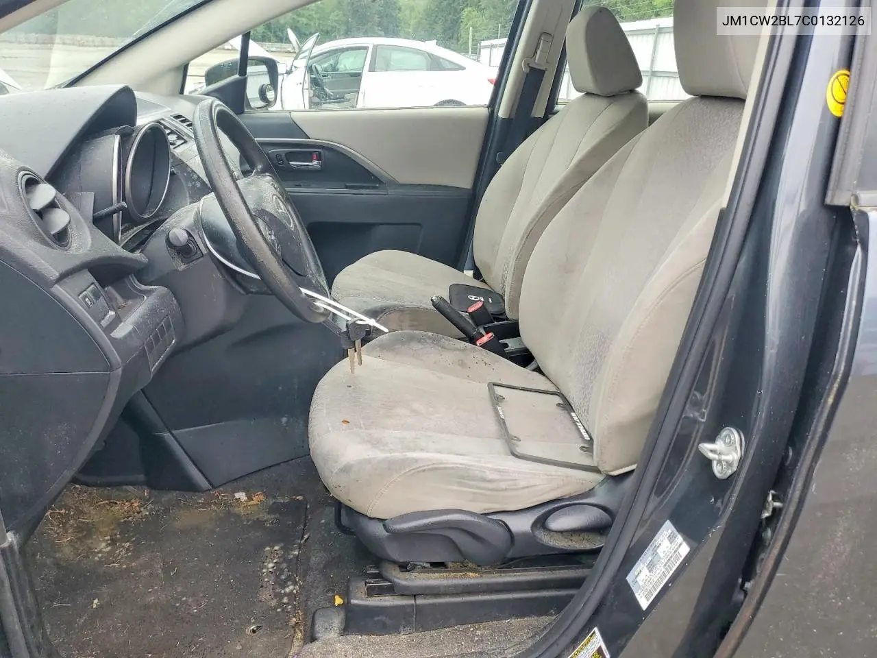 2012 Mazda 5 VIN: JM1CW2BL7C0132126 Lot: 56739286