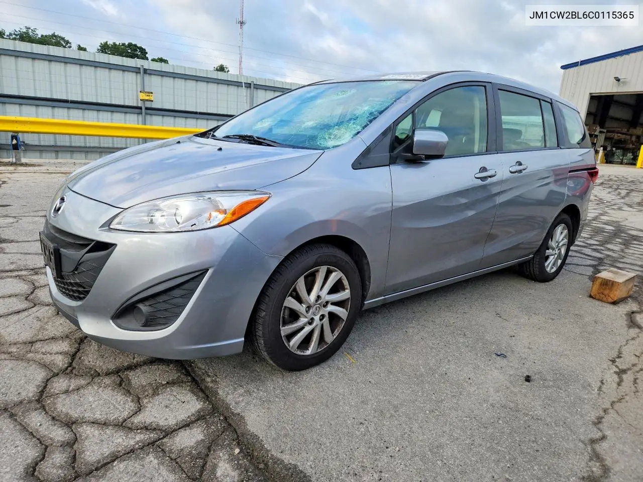 2012 Mazda 5 VIN: JM1CW2BL6C0115365 Lot: 57170636