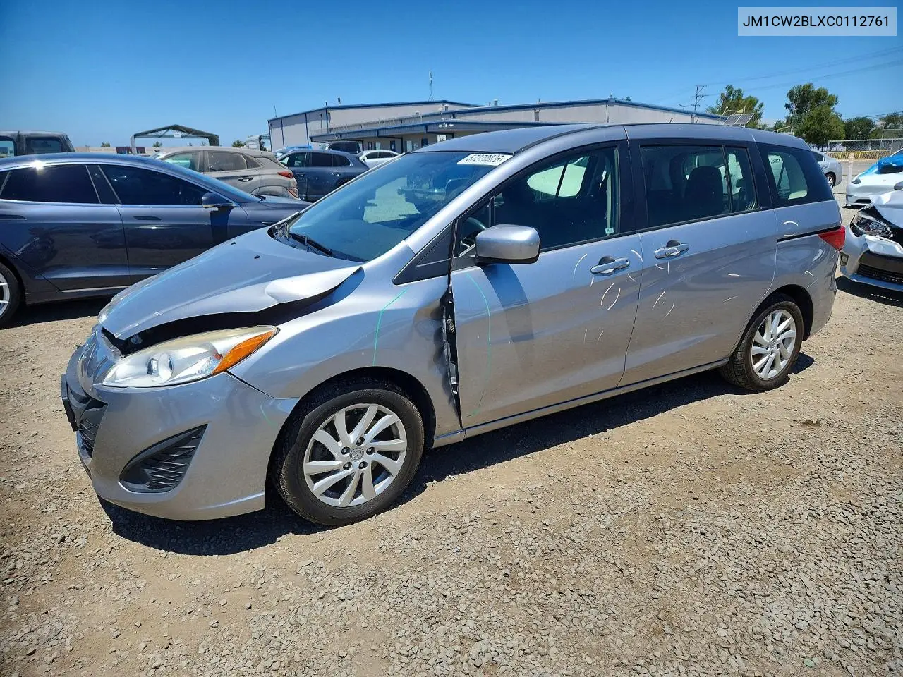 2012 Mazda 5 VIN: JM1CW2BLXC0112761 Lot: 57270026