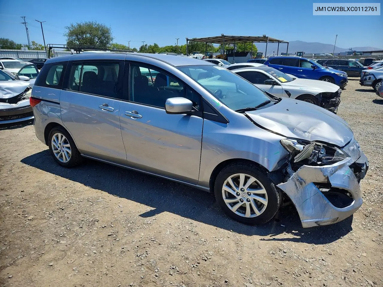 2012 Mazda 5 VIN: JM1CW2BLXC0112761 Lot: 57270026