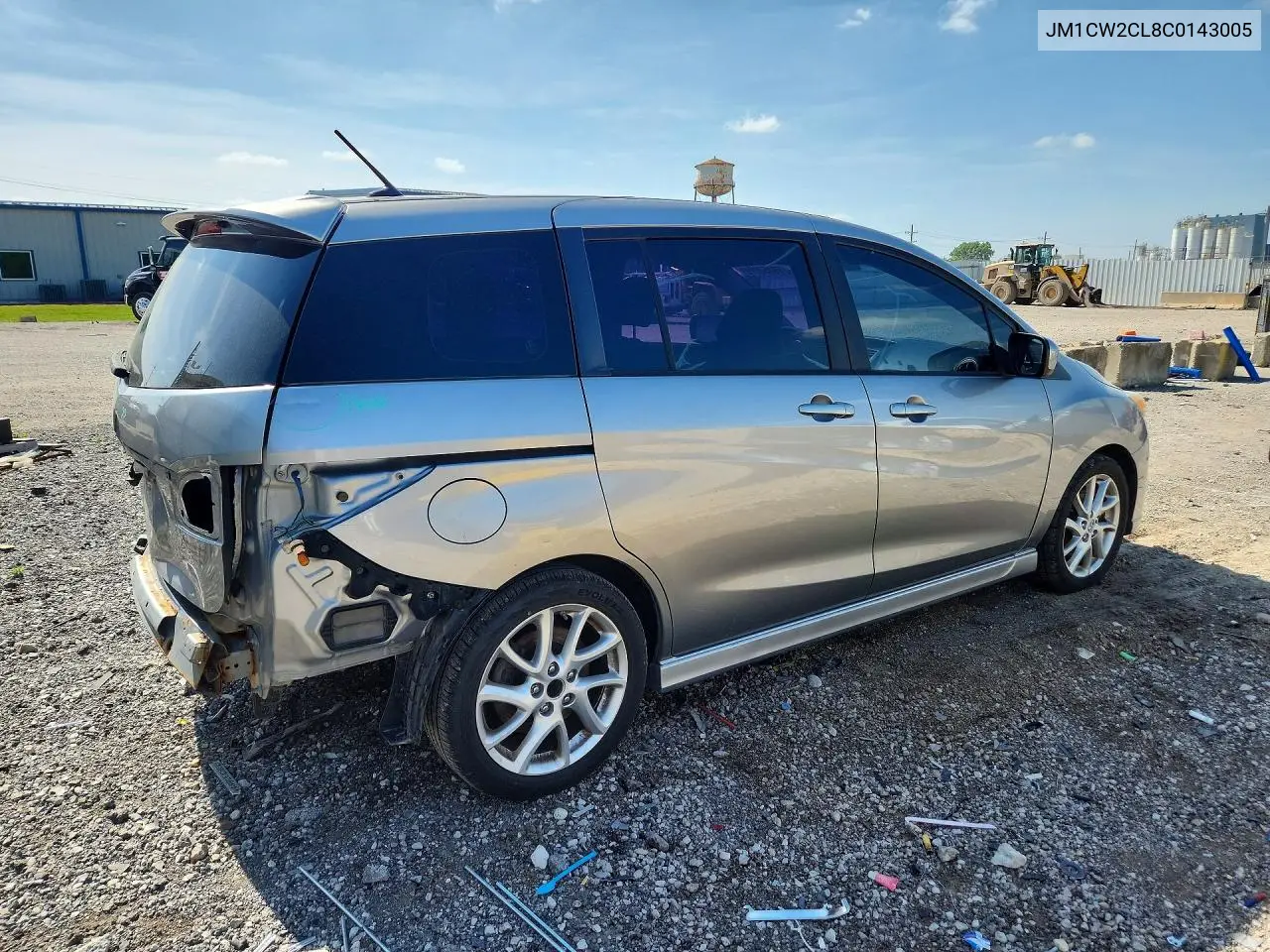 2012 Mazda 5 VIN: JM1CW2CL8C0143005 Lot: 59358076