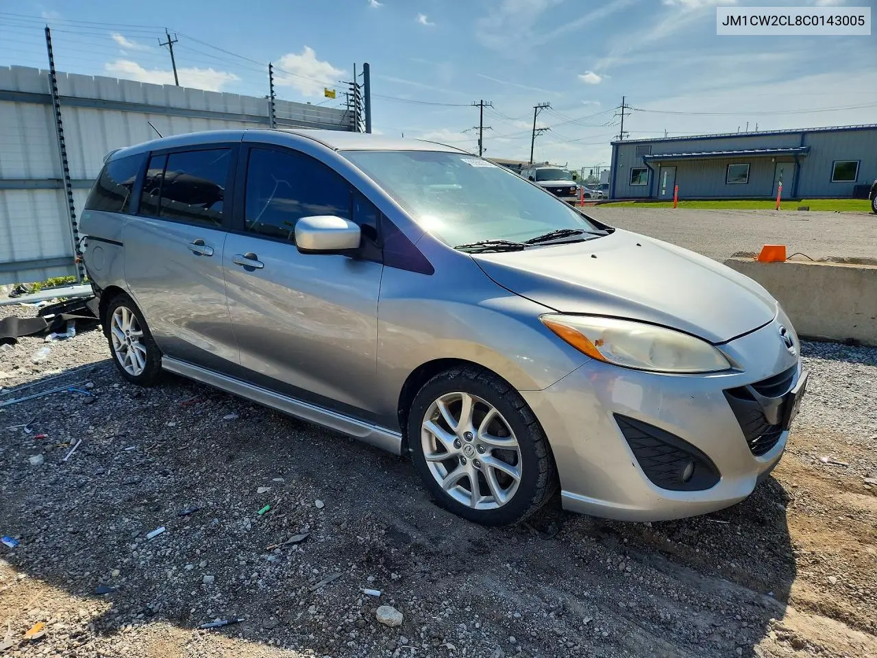 2012 Mazda 5 VIN: JM1CW2CL8C0143005 Lot: 59358076