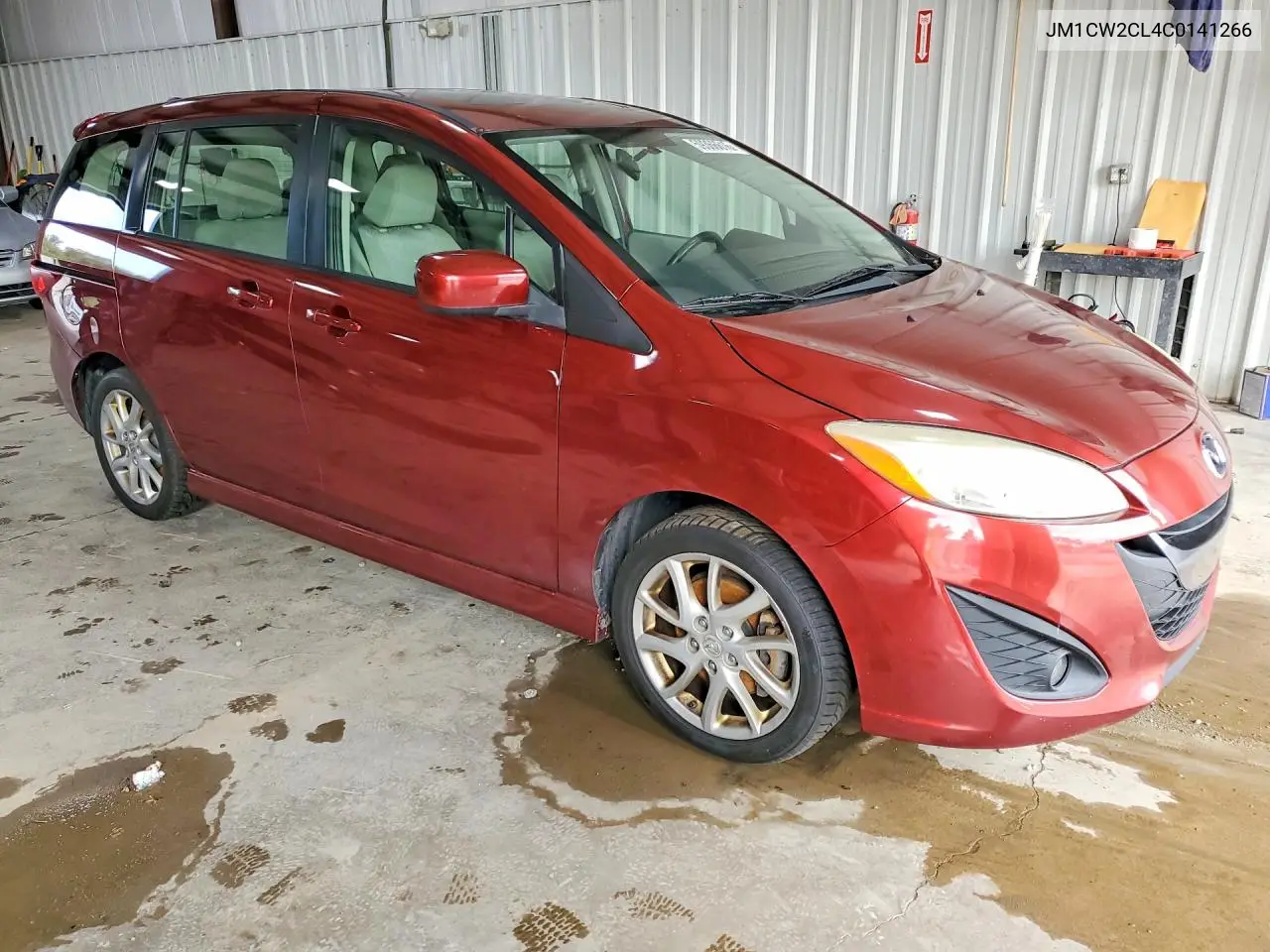 2012 Mazda 5 VIN: JM1CW2CL4C0141266 Lot: 59366616