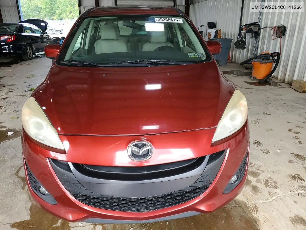 2012 Mazda 5 VIN: JM1CW2CL4C0141266 Lot: 59366616
