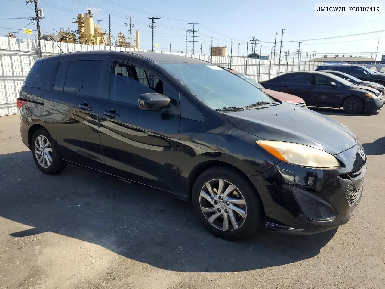 2012 Mazda 5 VIN: JM1CW2BL7C0107419 Lot: 59795486