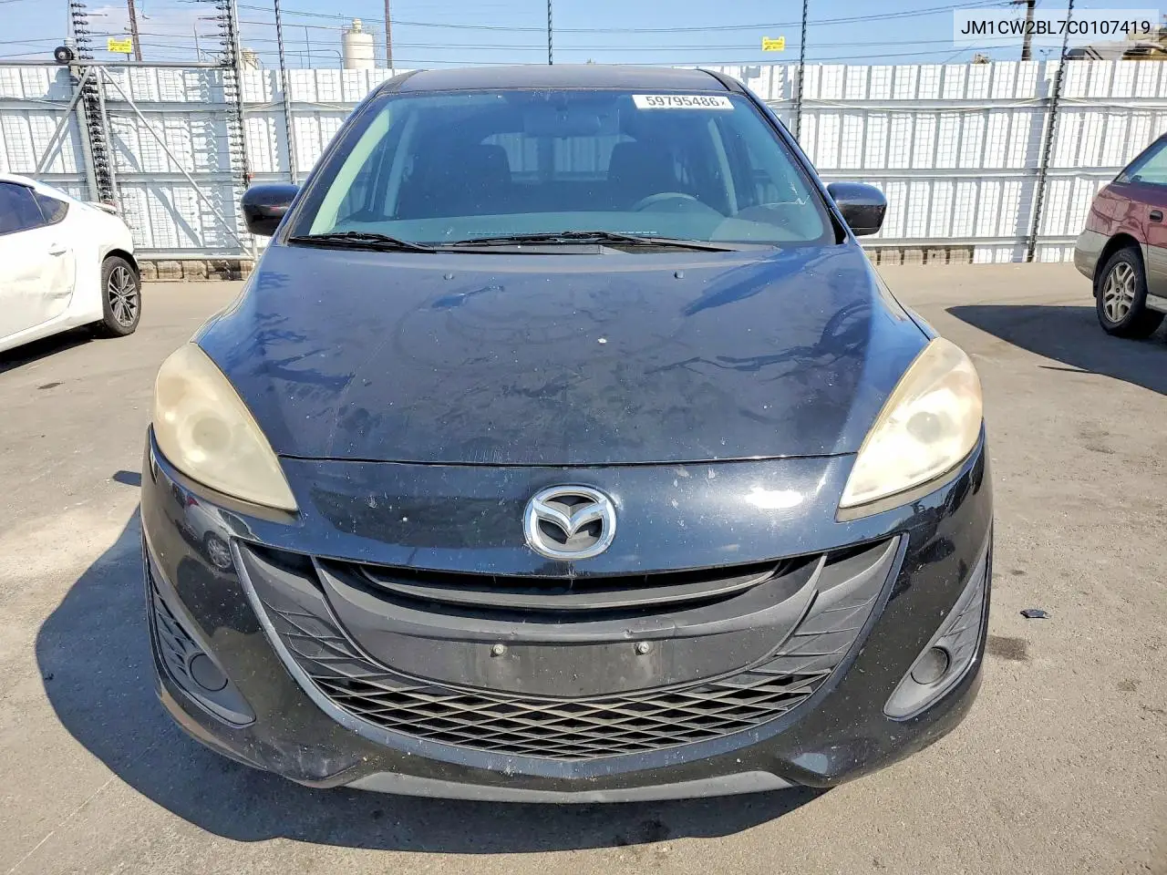 2012 Mazda 5 VIN: JM1CW2BL7C0107419 Lot: 59795486