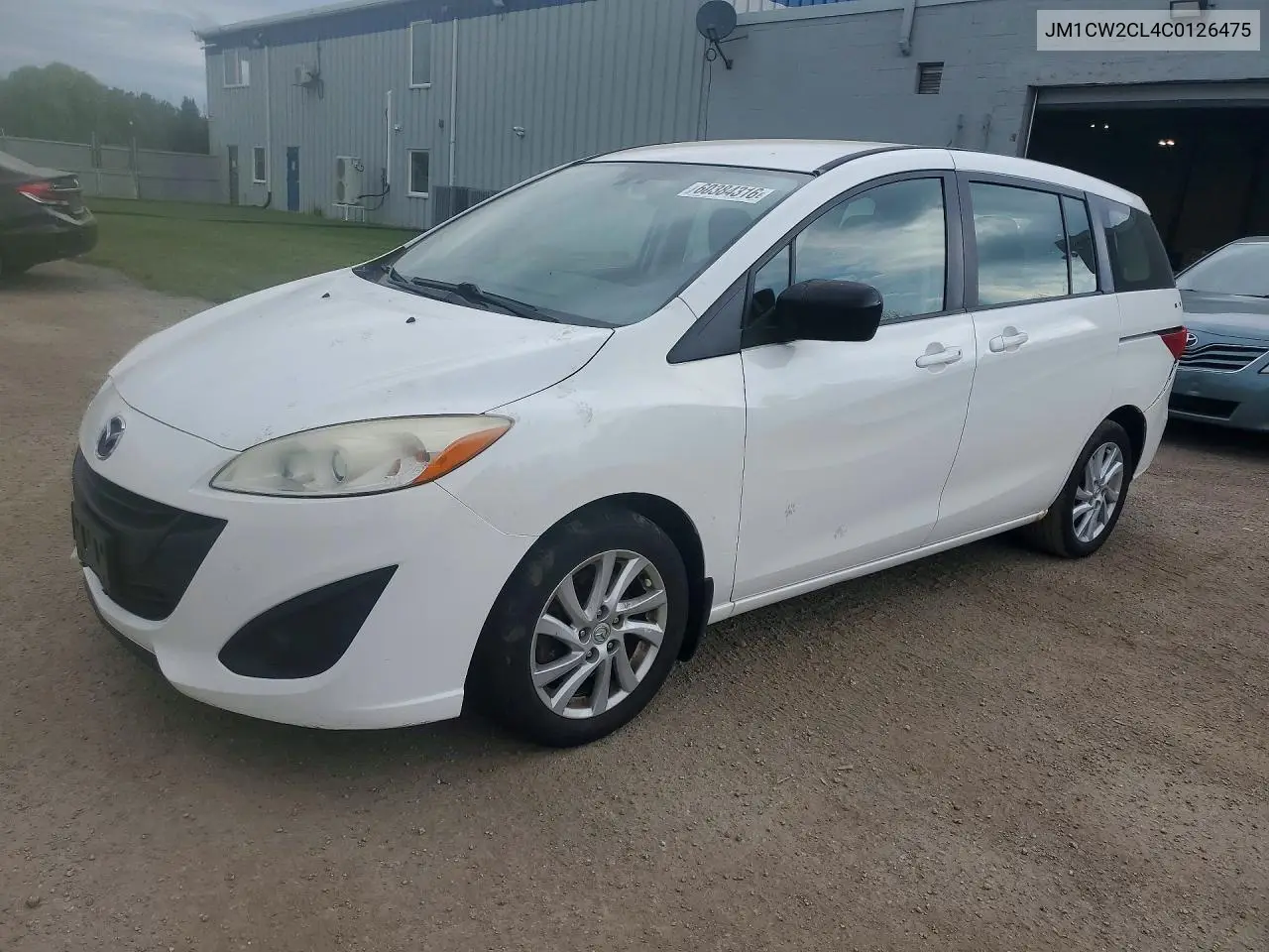 2012 Mazda 5 VIN: JM1CW2CL4C0126475 Lot: 60384316