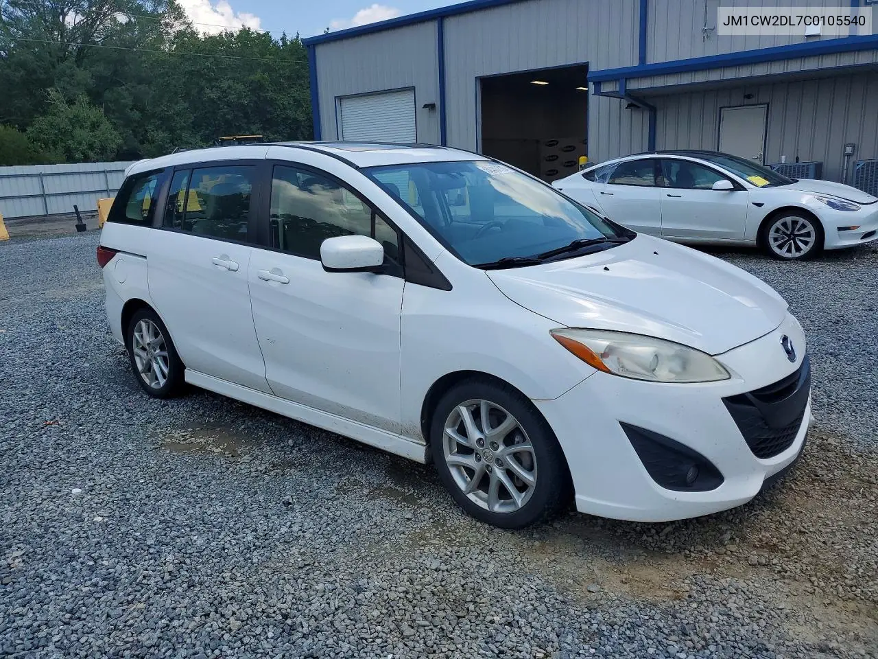 2012 Mazda 5 VIN: JM1CW2DL7C0105540 Lot: 60460716