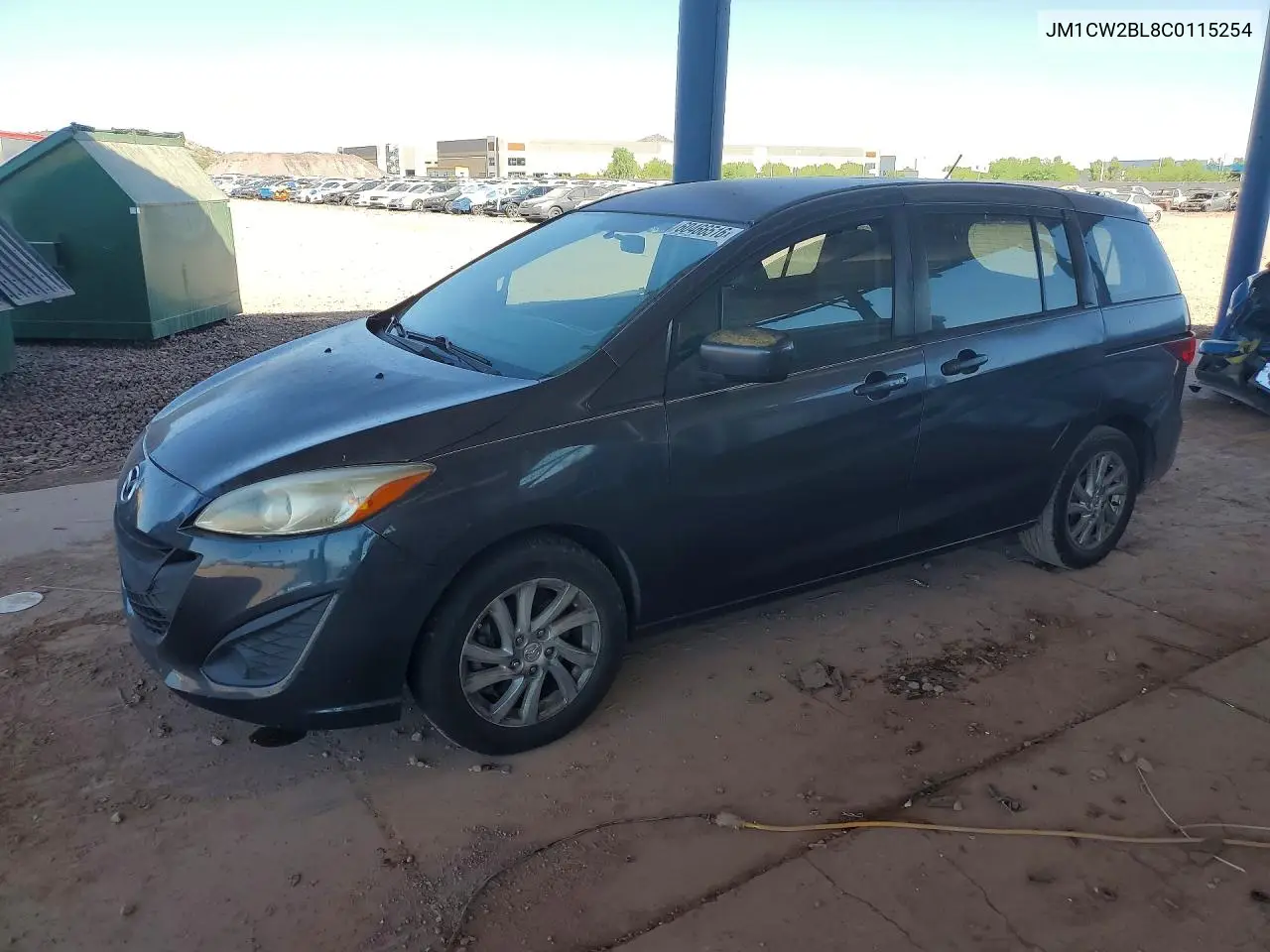 2012 Mazda 5 VIN: JM1CW2BL8C0115254 Lot: 60466516