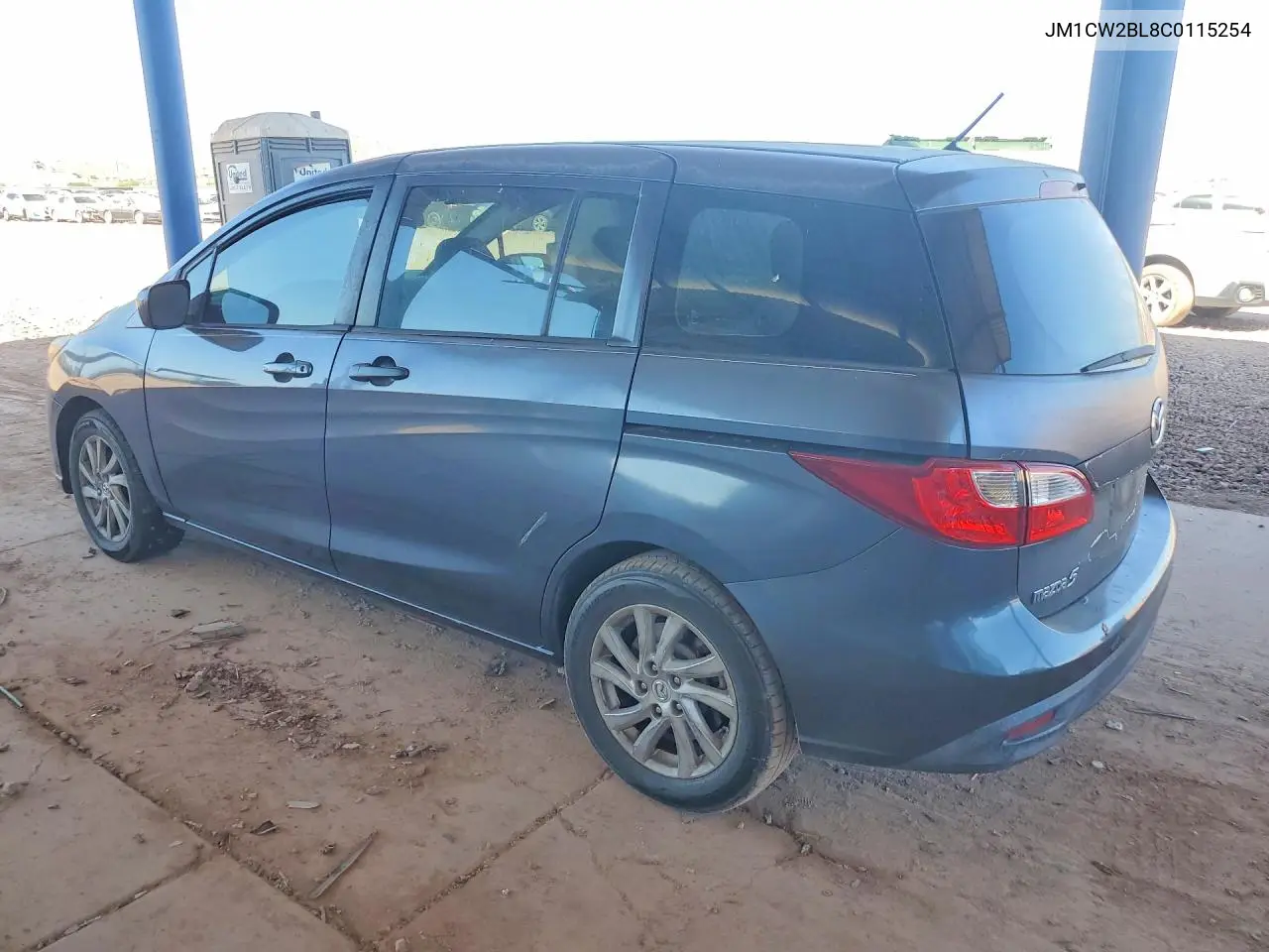 2012 Mazda 5 VIN: JM1CW2BL8C0115254 Lot: 60466516
