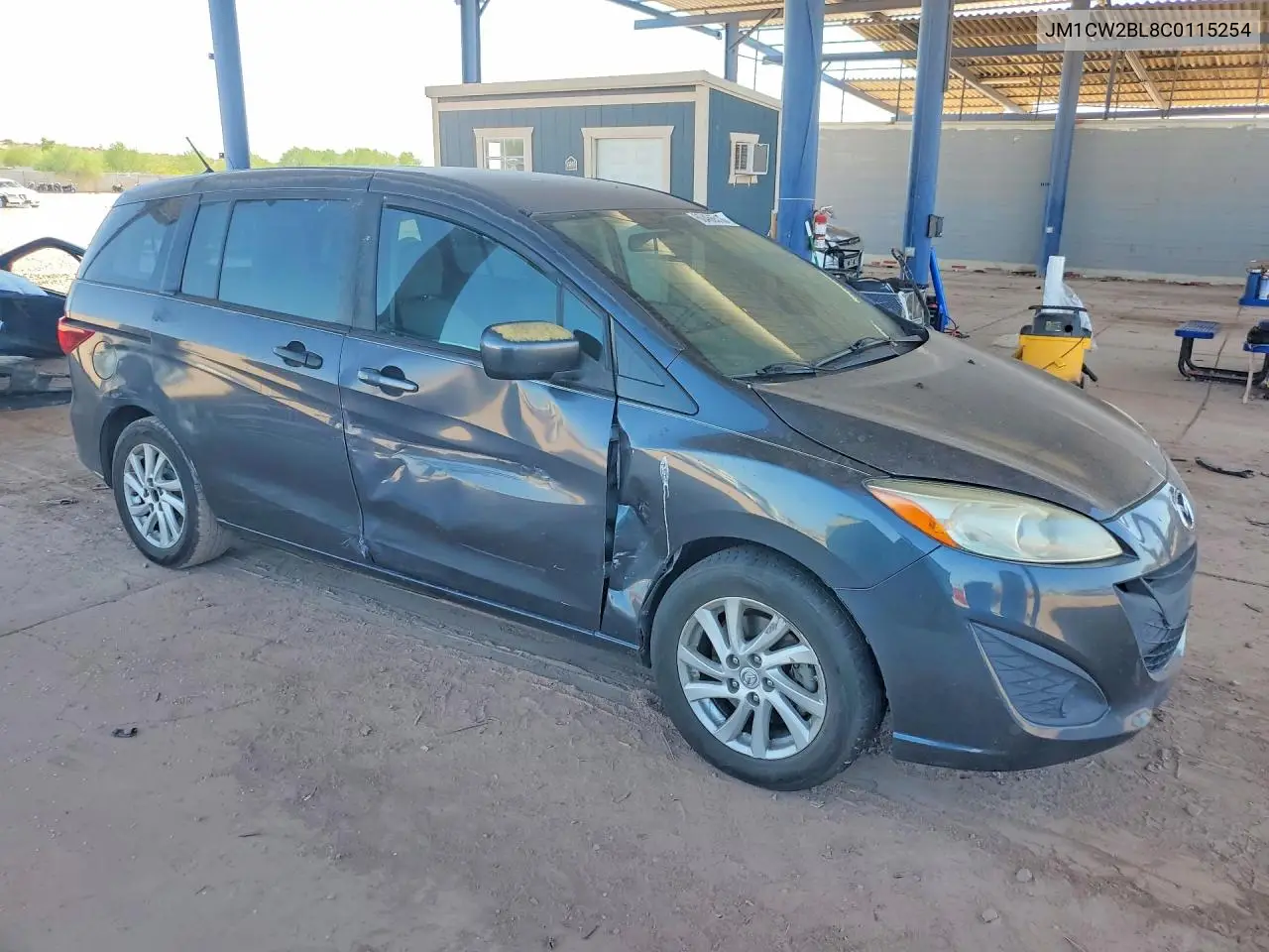 2012 Mazda 5 VIN: JM1CW2BL8C0115254 Lot: 60466516