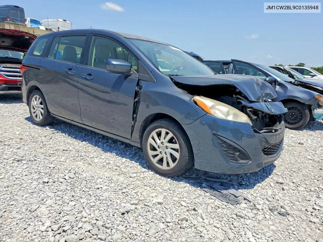 2012 Mazda 5 VIN: JM1CW2BL9C0135948 Lot: 61020046