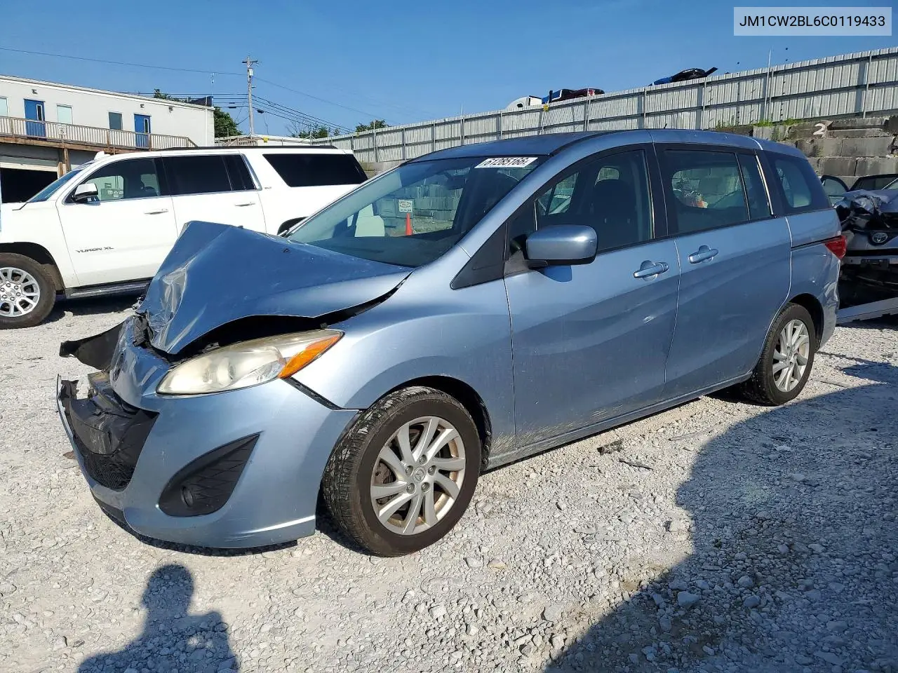 2012 Mazda 5 VIN: JM1CW2BL6C0119433 Lot: 61285166