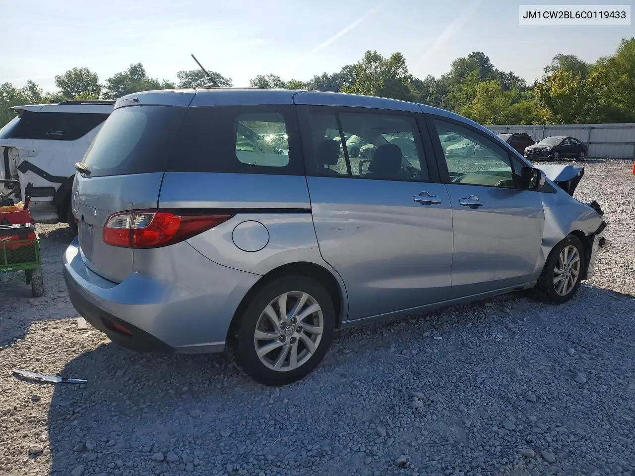 2012 Mazda 5 VIN: JM1CW2BL6C0119433 Lot: 61285166