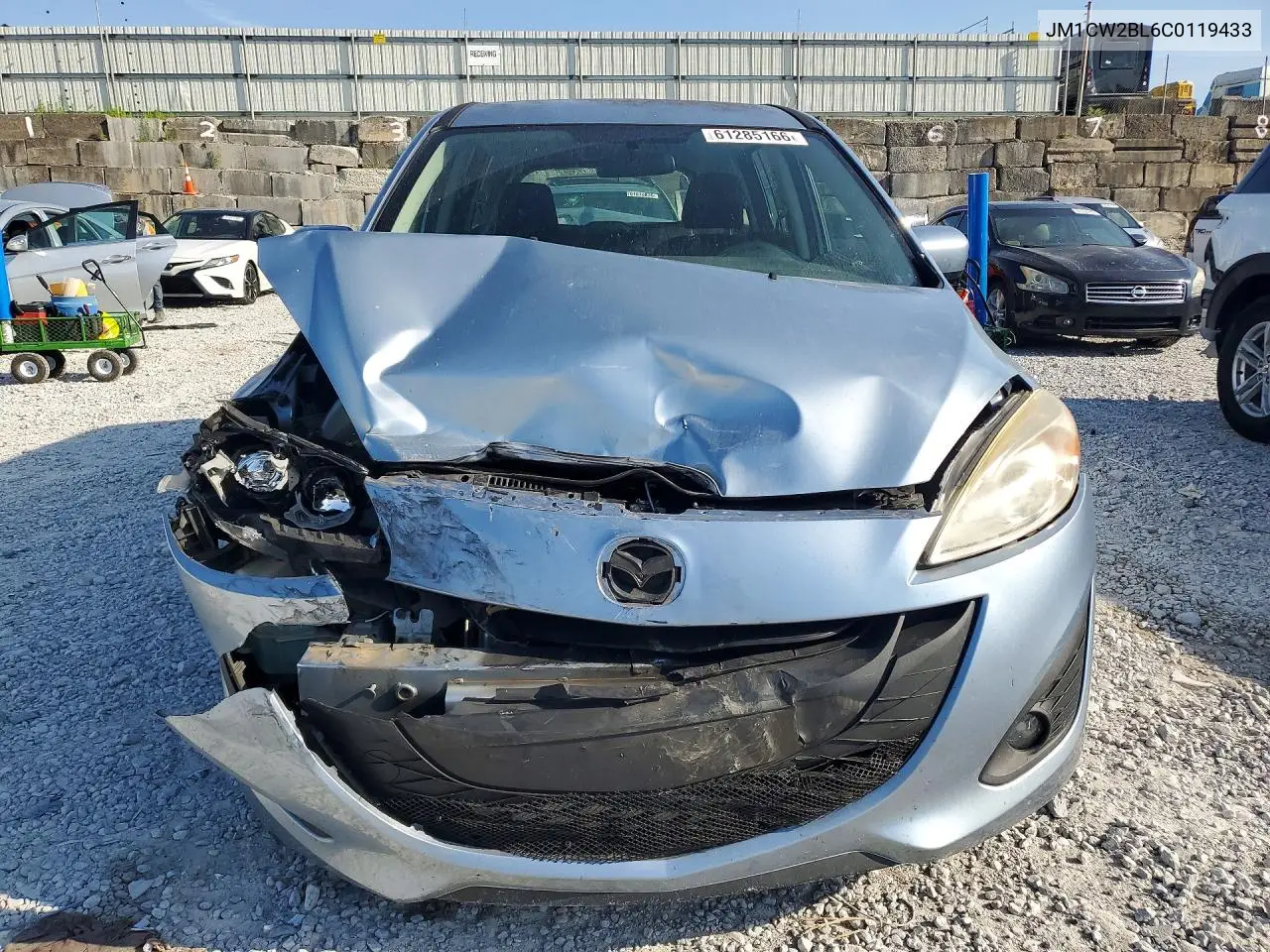 2012 Mazda 5 VIN: JM1CW2BL6C0119433 Lot: 61285166