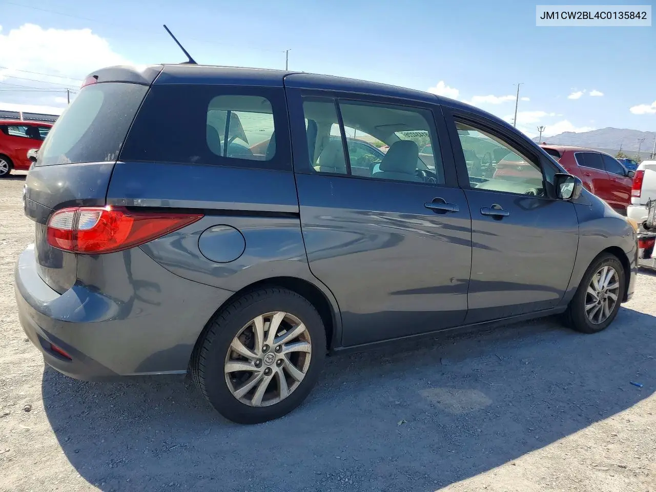 2012 Mazda 5 VIN: JM1CW2BL4C0135842 Lot: 61434226