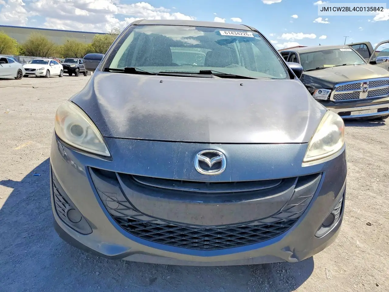 2012 Mazda 5 VIN: JM1CW2BL4C0135842 Lot: 61434226