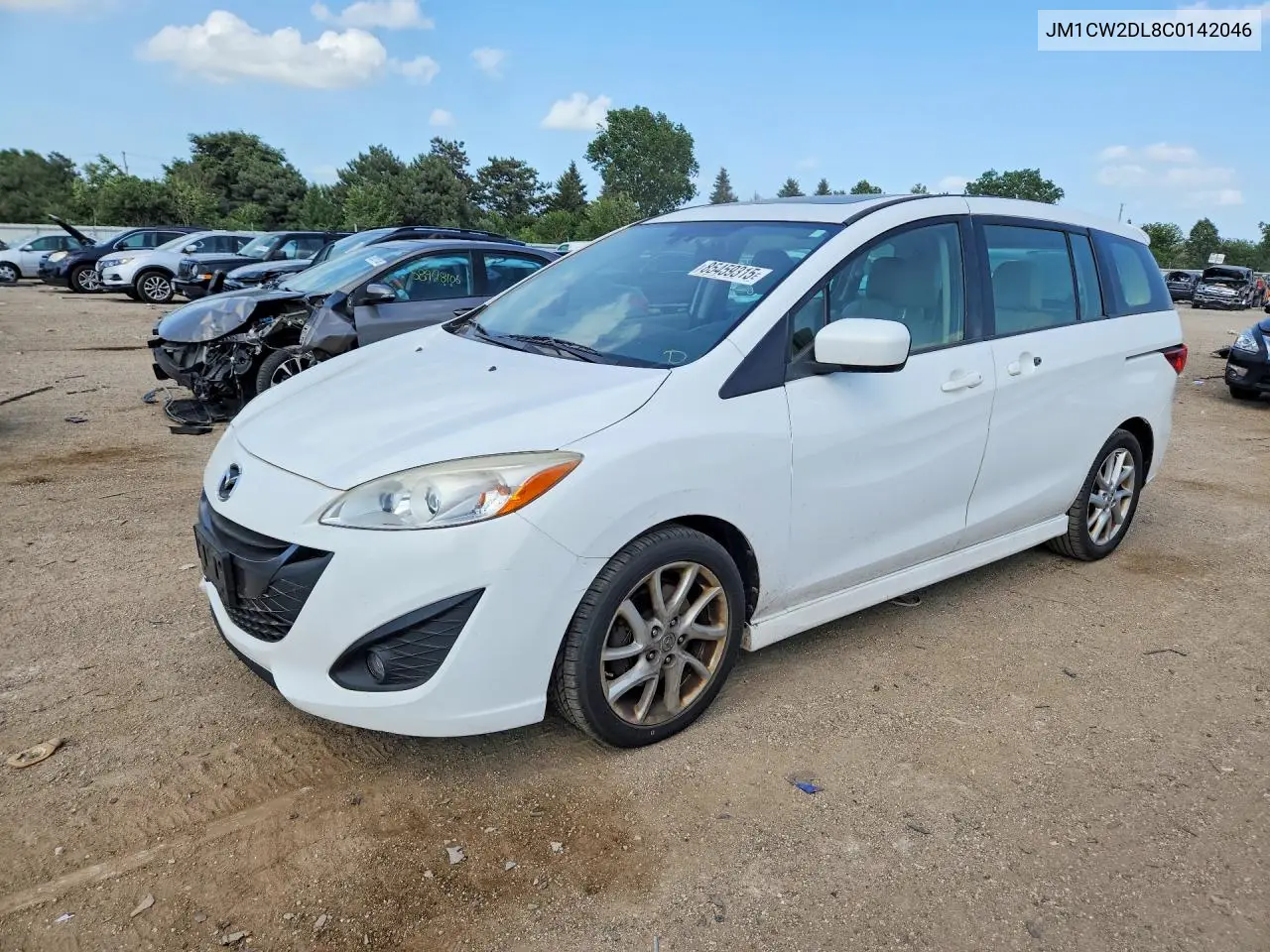 2012 Mazda 5 VIN: JM1CW2DL8C0142046 Lot: 85459315