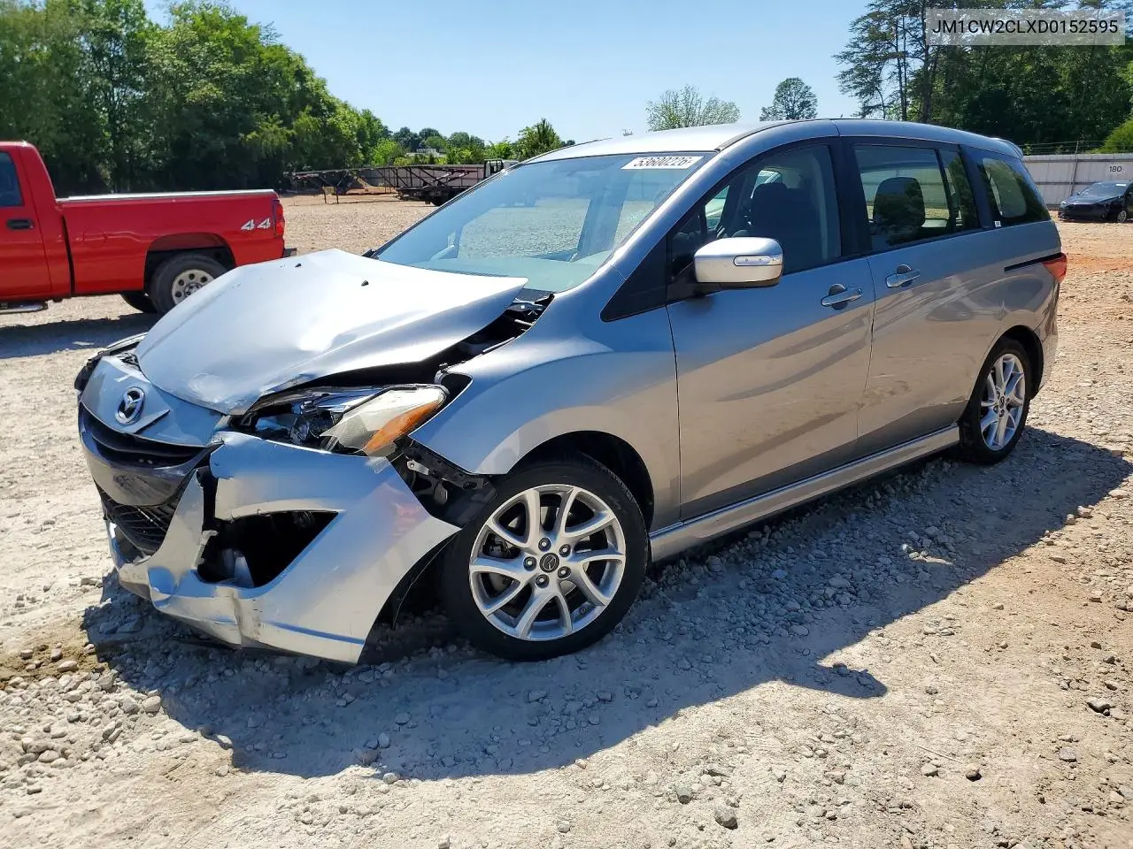 2013 Mazda 5 VIN: JM1CW2CLXD0152595 Lot: 53600226