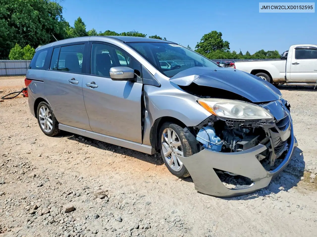 2013 Mazda 5 VIN: JM1CW2CLXD0152595 Lot: 53600226