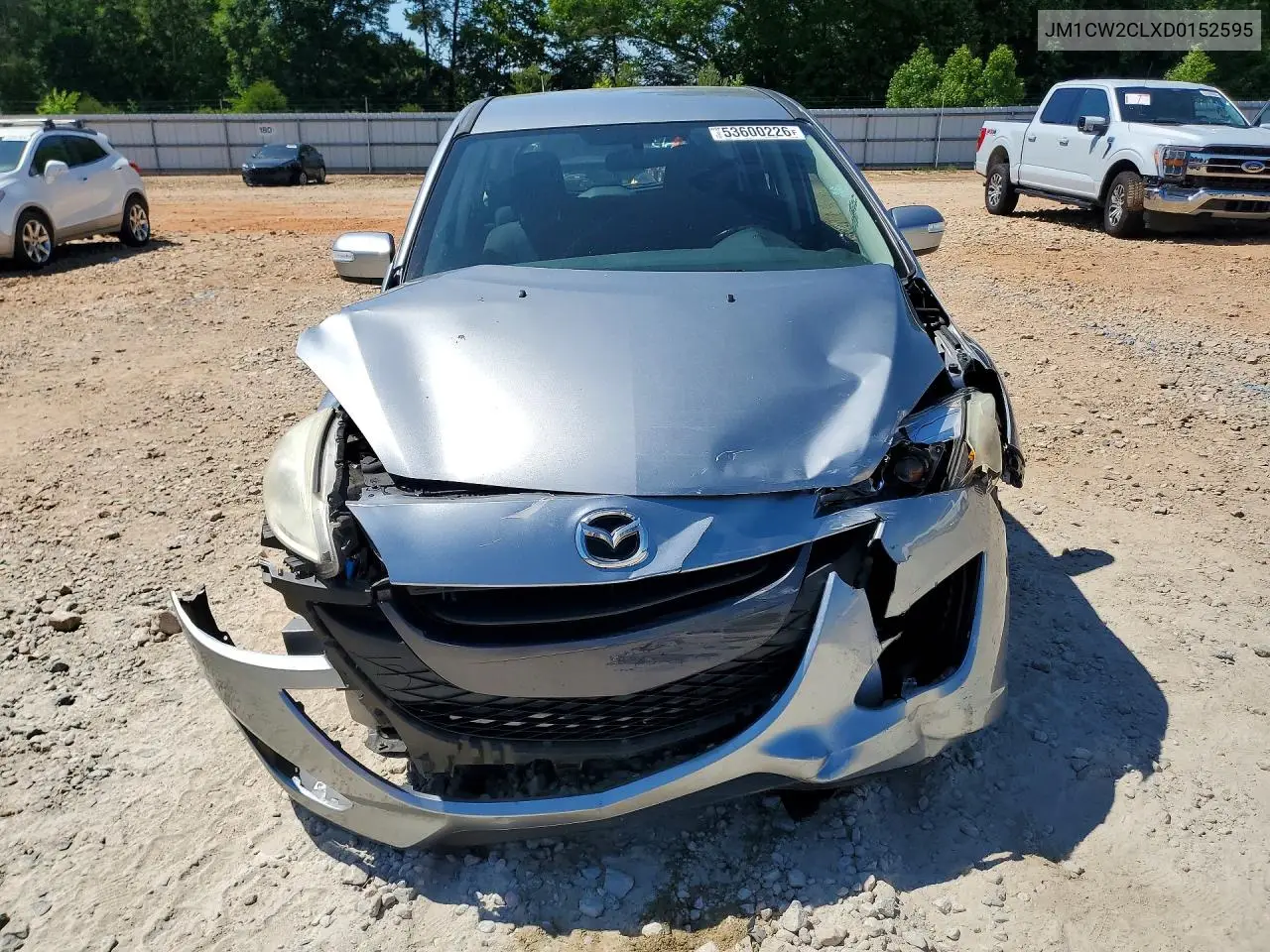 2013 Mazda 5 VIN: JM1CW2CLXD0152595 Lot: 53600226
