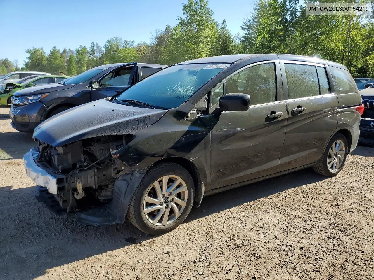 2013 Mazda 5 VIN: JM1CW2CL3D0154219 Lot: 55436326