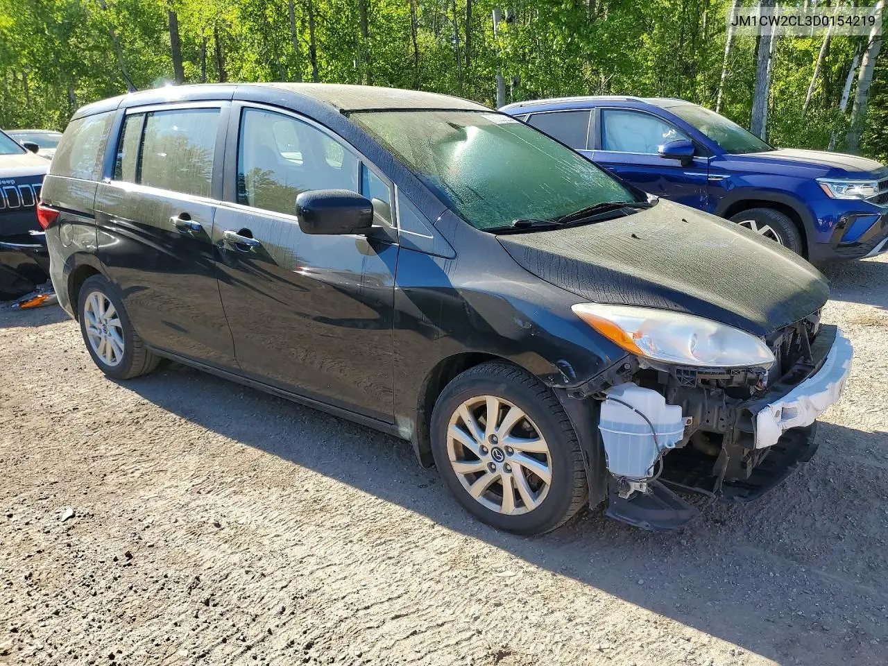 2013 Mazda 5 VIN: JM1CW2CL3D0154219 Lot: 55436326