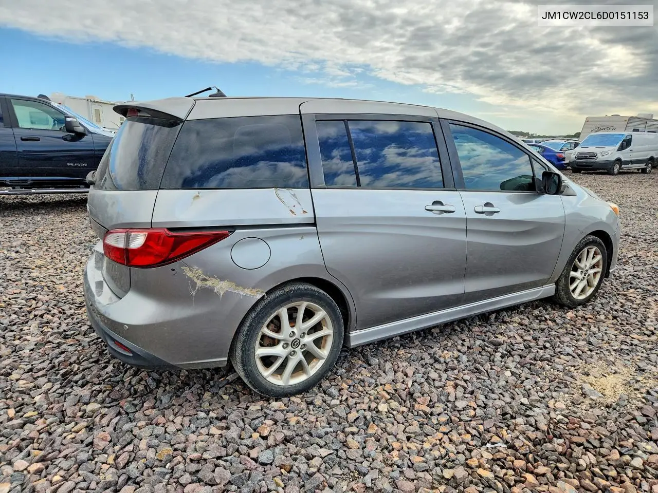 2013 Mazda 5 VIN: JM1CW2CL6D0151153 Lot: 57080166