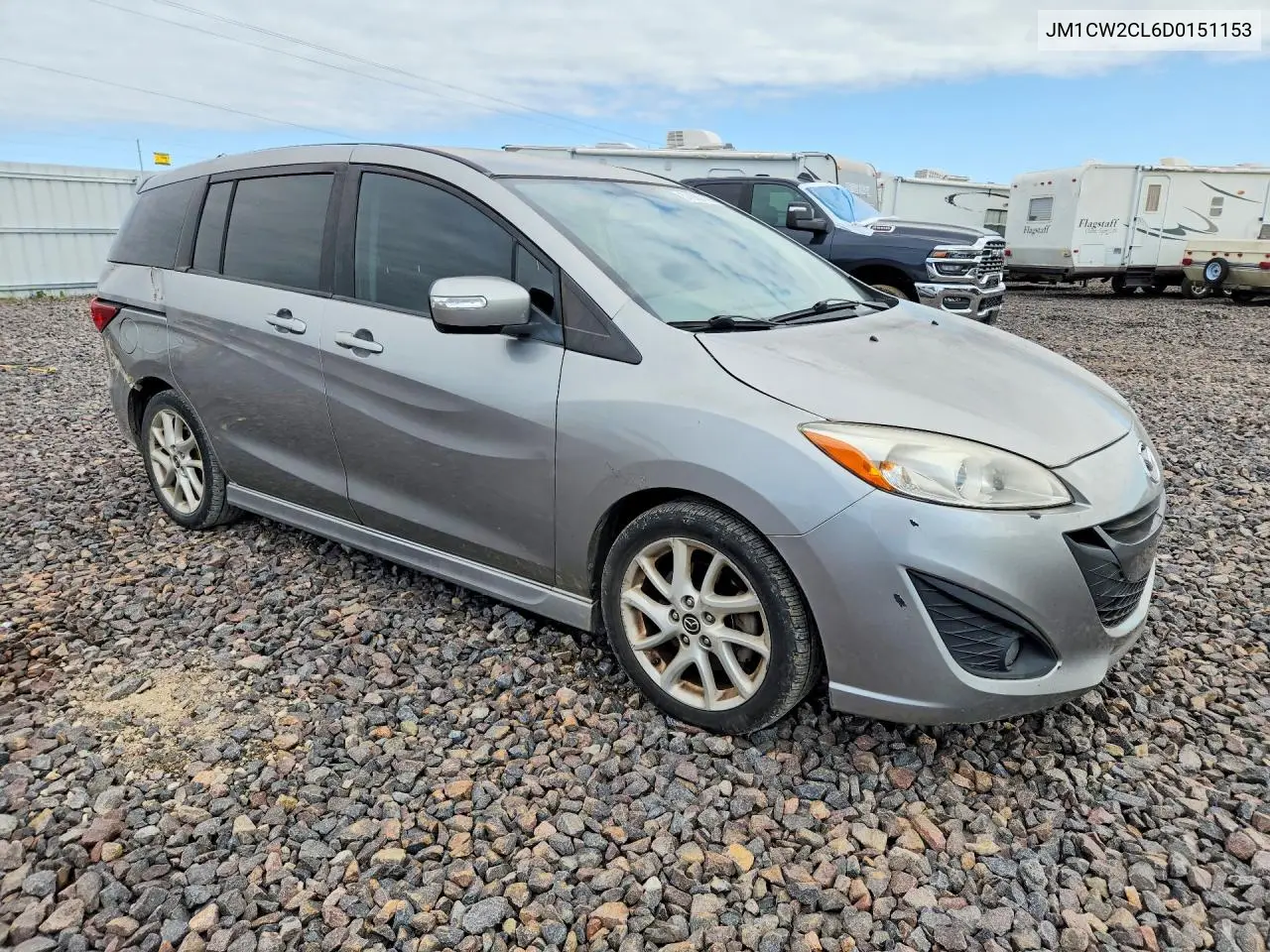 2013 Mazda 5 VIN: JM1CW2CL6D0151153 Lot: 57080166