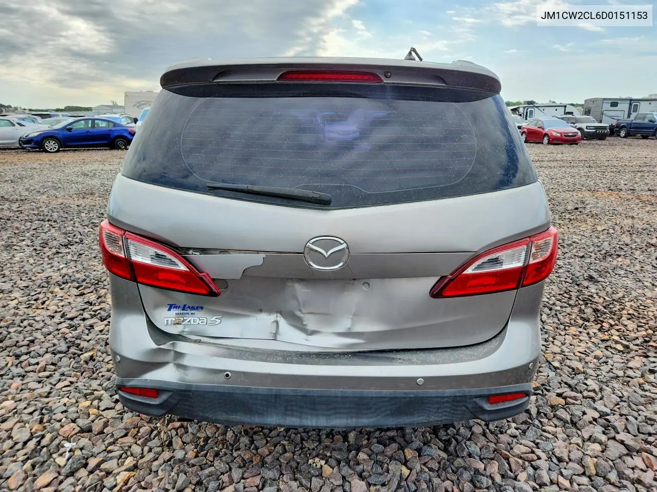 2013 Mazda 5 VIN: JM1CW2CL6D0151153 Lot: 57080166