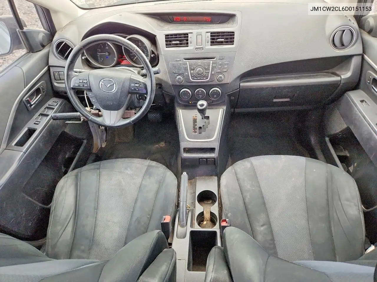 2013 Mazda 5 VIN: JM1CW2CL6D0151153 Lot: 57080166