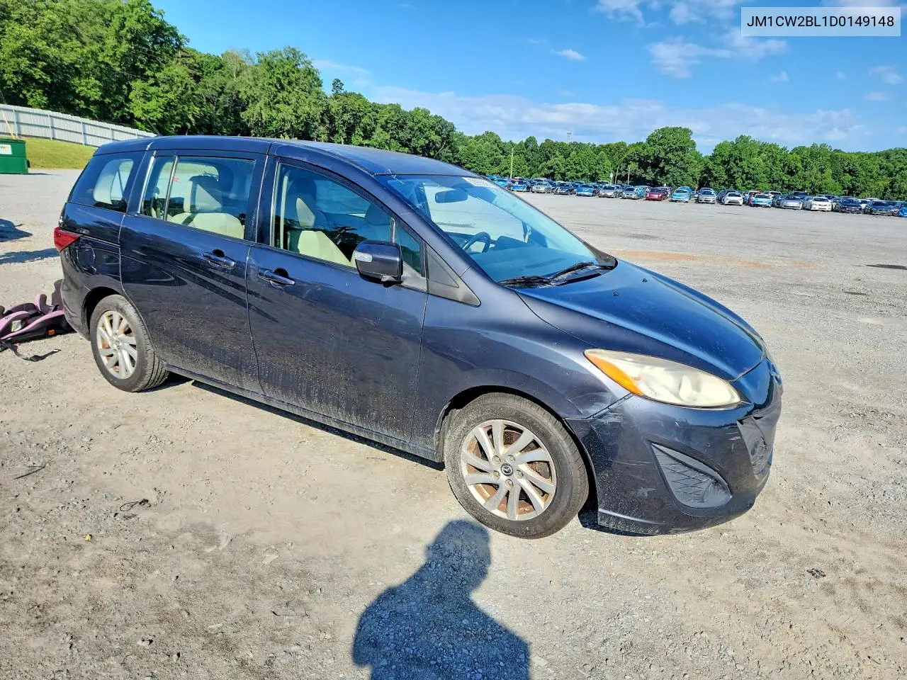 2013 Mazda 5 VIN: JM1CW2BL1D0149148 Lot: 58966926
