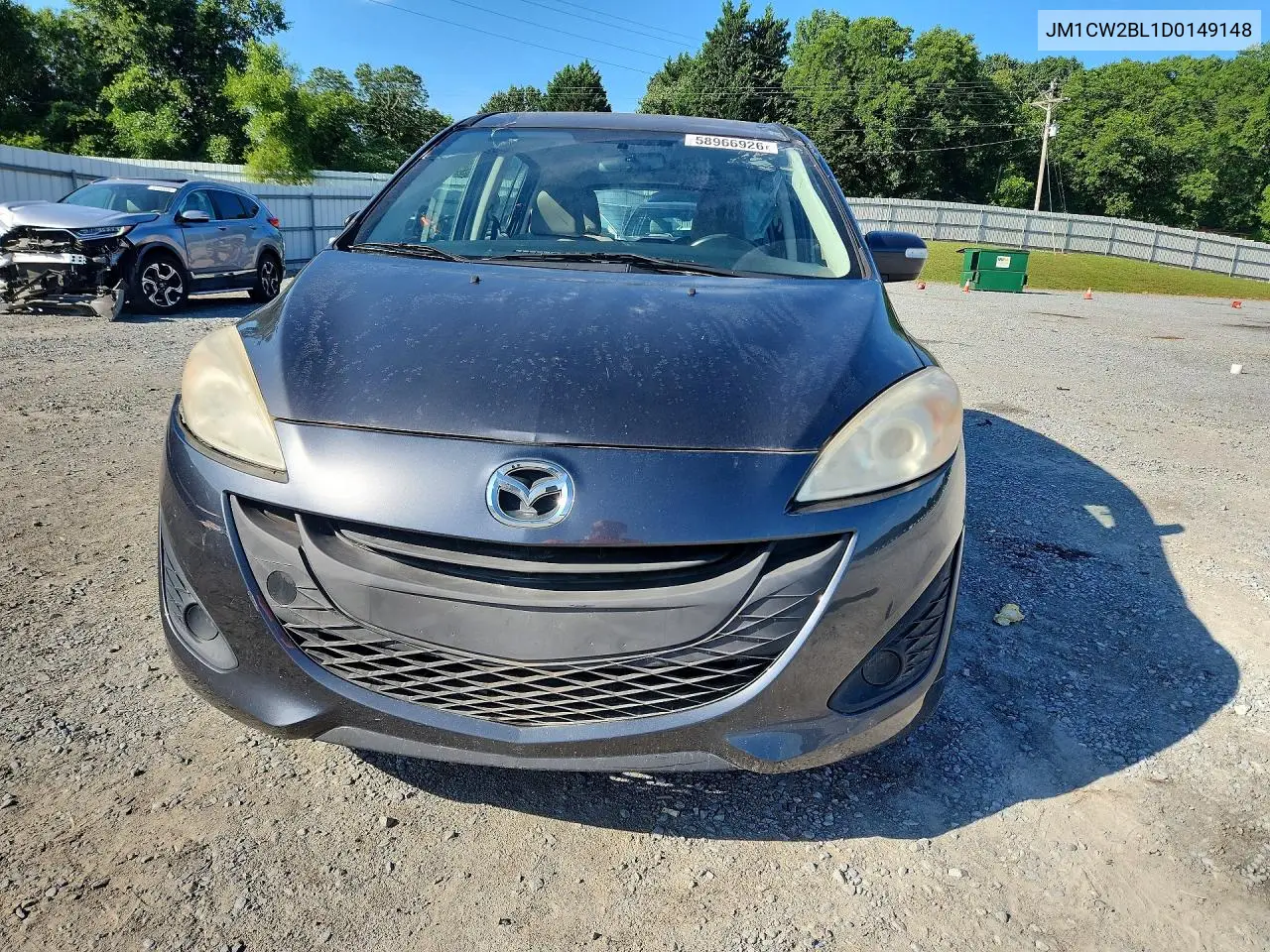 2013 Mazda 5 VIN: JM1CW2BL1D0149148 Lot: 58966926
