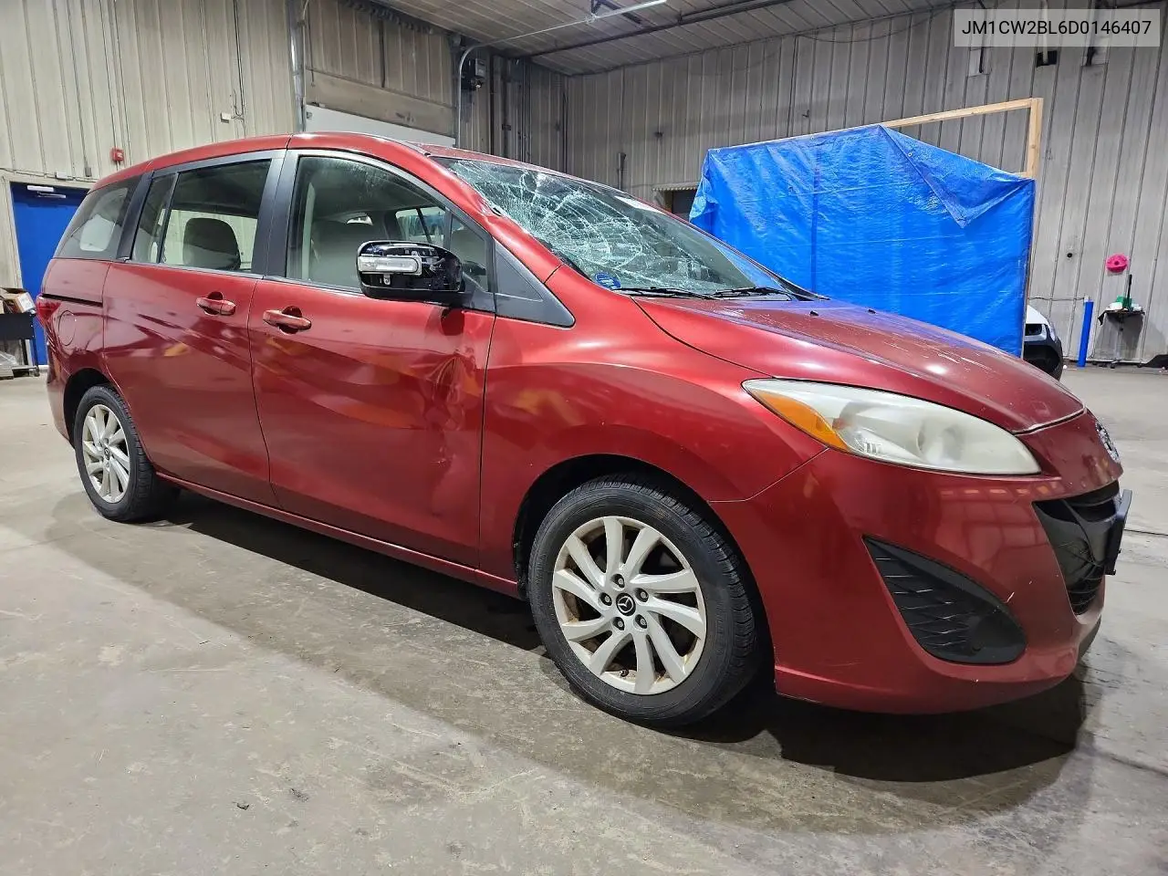 2013 Mazda 5 VIN: JM1CW2BL6D0146407 Lot: 60798666