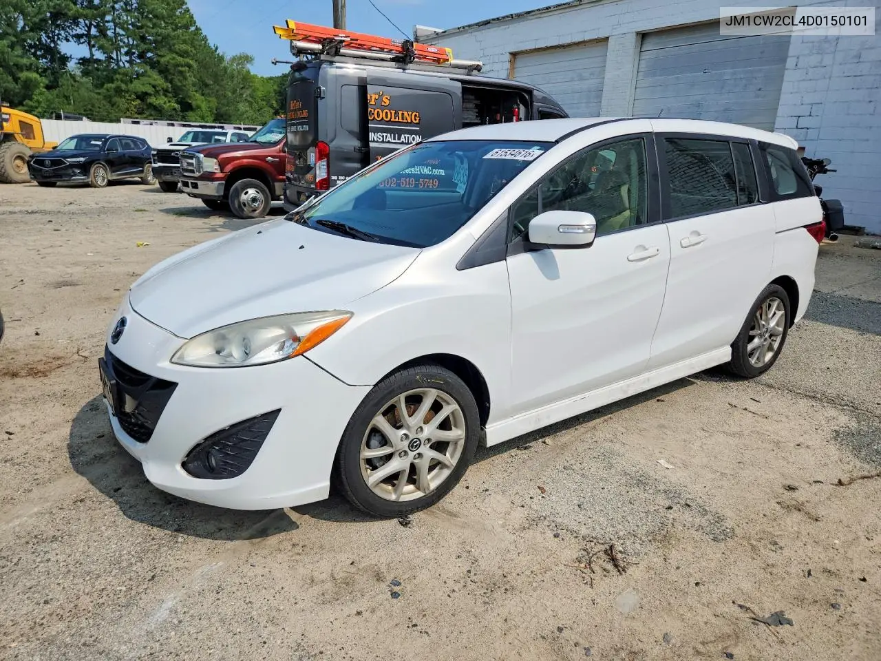 2013 Mazda 5 VIN: JM1CW2CL4D0150101 Lot: 61534616