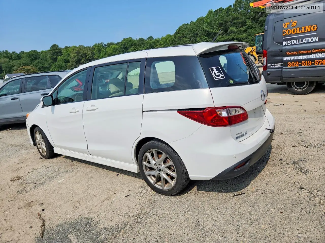 2013 Mazda 5 VIN: JM1CW2CL4D0150101 Lot: 61534616