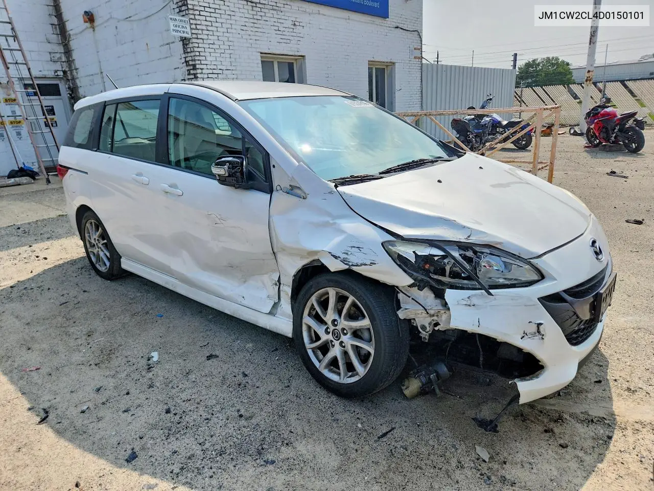 2013 Mazda 5 VIN: JM1CW2CL4D0150101 Lot: 61534616
