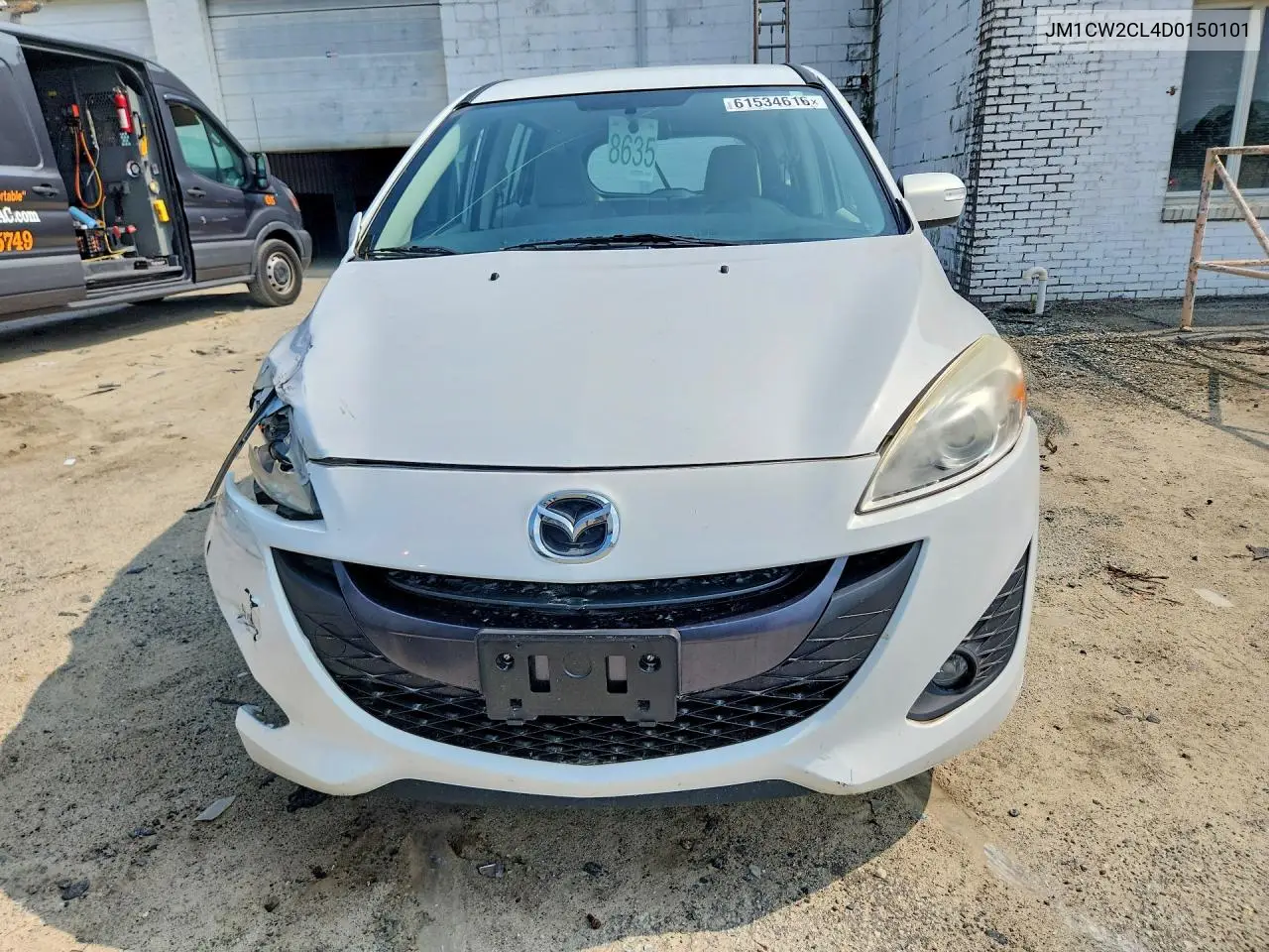 2013 Mazda 5 VIN: JM1CW2CL4D0150101 Lot: 61534616