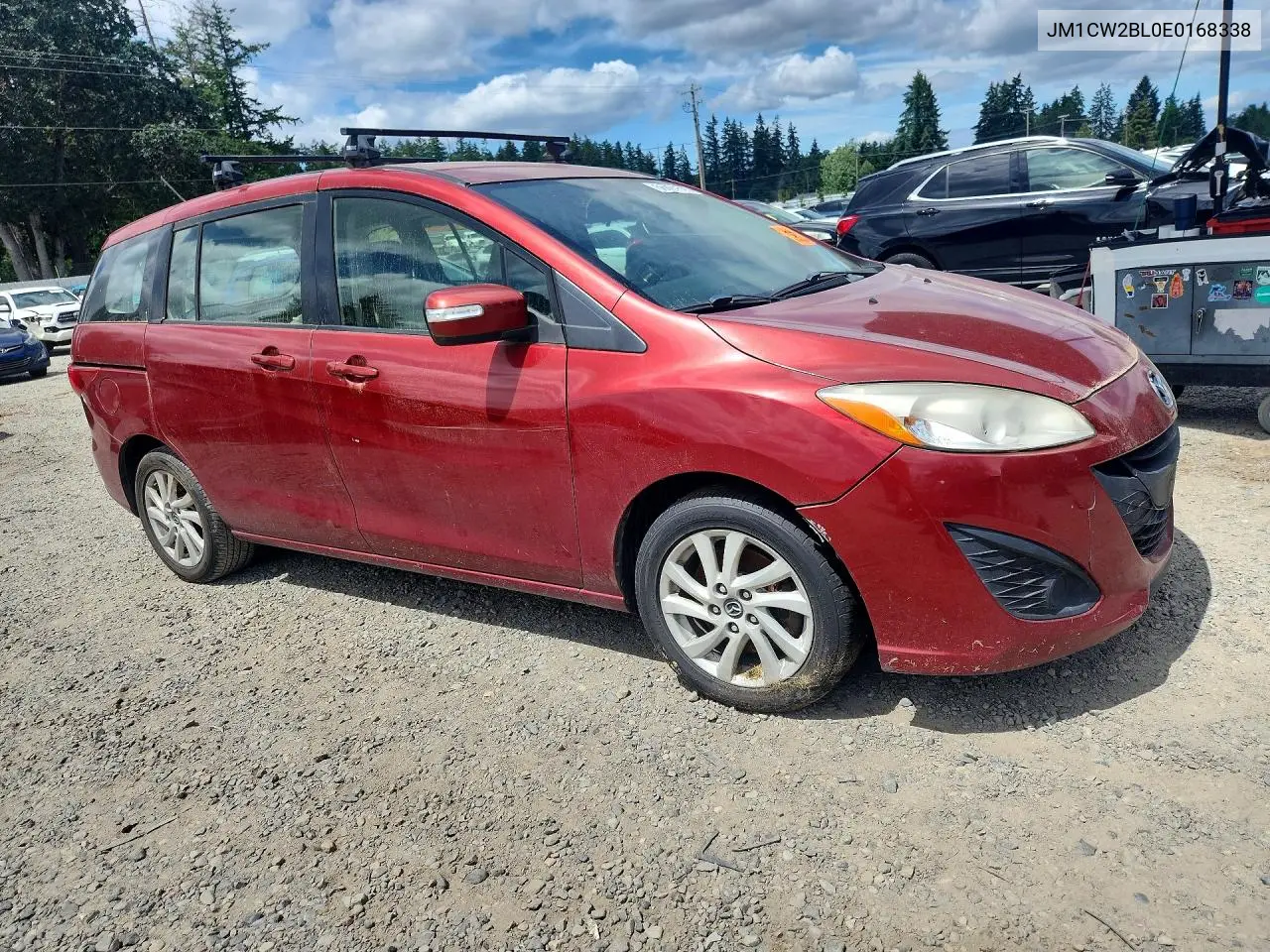 2014 Mazda 5 Sport VIN: JM1CW2BL0E0168338 Lot: 56091616