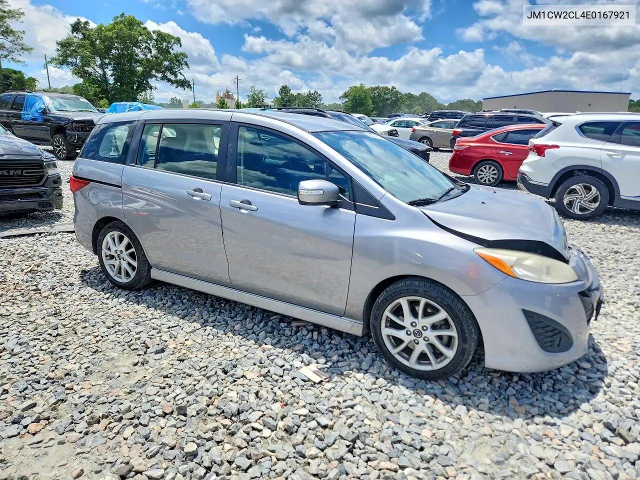 2014 Mazda 5 Touring VIN: JM1CW2CL4E0167921 Lot: 58332166