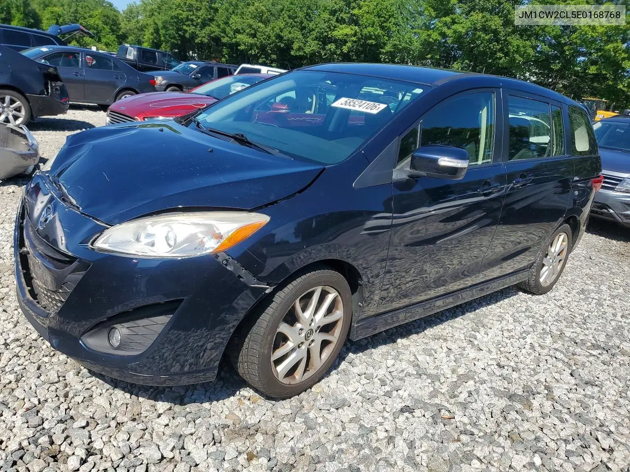 2014 Mazda 5 Touring VIN: JM1CW2CL5E0168768 Lot: 58524106