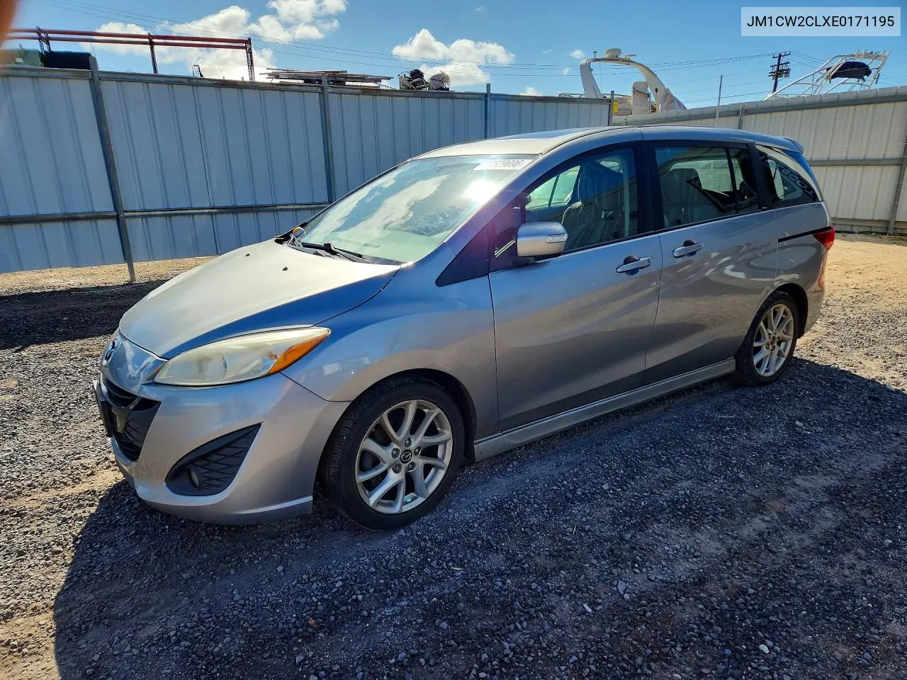 2014 Mazda 5 Touring VIN: JM1CW2CLXE0171195 Lot: 60529696