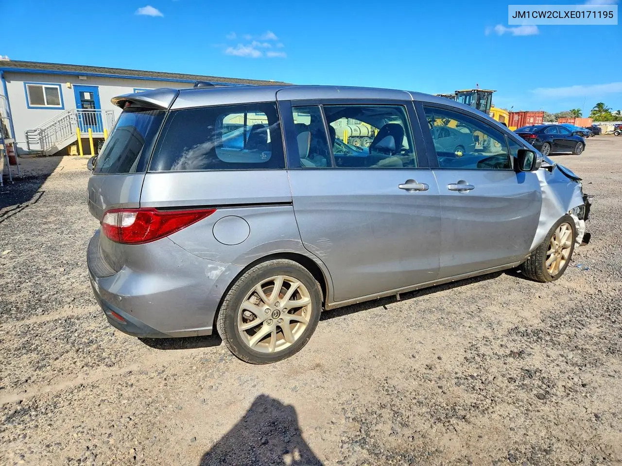2014 Mazda 5 Touring VIN: JM1CW2CLXE0171195 Lot: 60529696